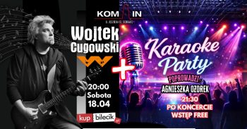 Wojtek Cugowski – „… i dla siebie zacznij żyć” + KARAOKE AFTER PARTY