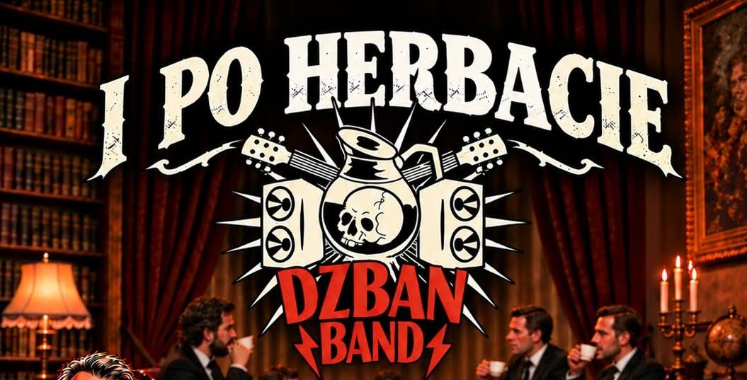 Koncert zespołu Dzban Band w Komin Music Cafe w Sosnowcu podczas wydarzenia I Po Herbacie.
