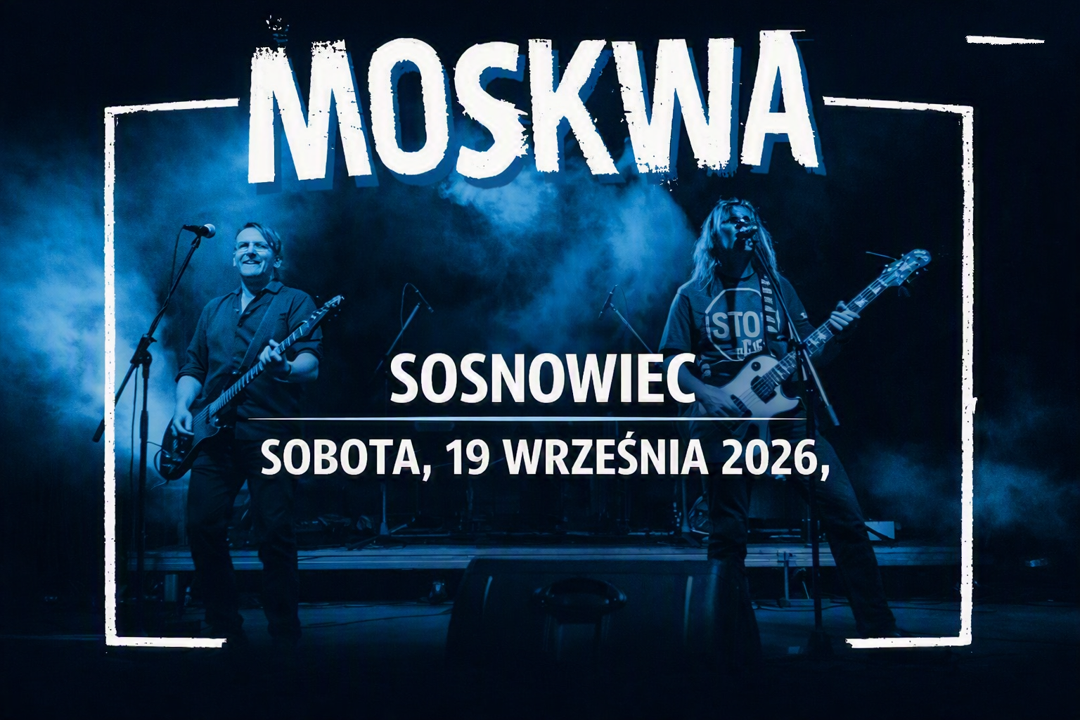 plakat koncertu Moskwa, Benzyna i Skraffky – Punk Rock Fest w Komin Music Cafe w Sosnowcu