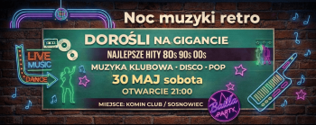 🎶Retro Music Party🎶 – Dorośli Na Gigancie