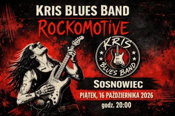 Rockomotive & Kris Blues Band – koncert na żywo w Komin Music Cafe